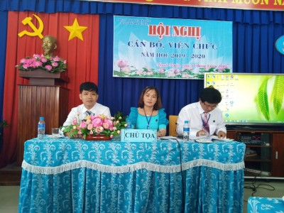 Hội nghị cán bộ, viên chức năm học 2019 - 2020