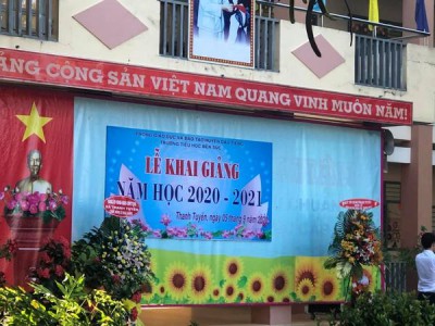 Lễ khai giảng năm học 2020 -2021