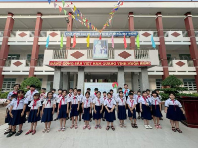 Lễ kết nạp Đội năm học 2023-2024