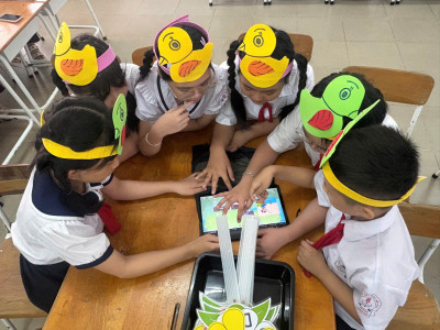 Chuyên đề Tiếng Anh cấp phường “Ứng dụng công nghệ thông tin và trí tuệ nhân tạo (AI) trong dạy từ vựng môn Tiếng Anh lớp 4”