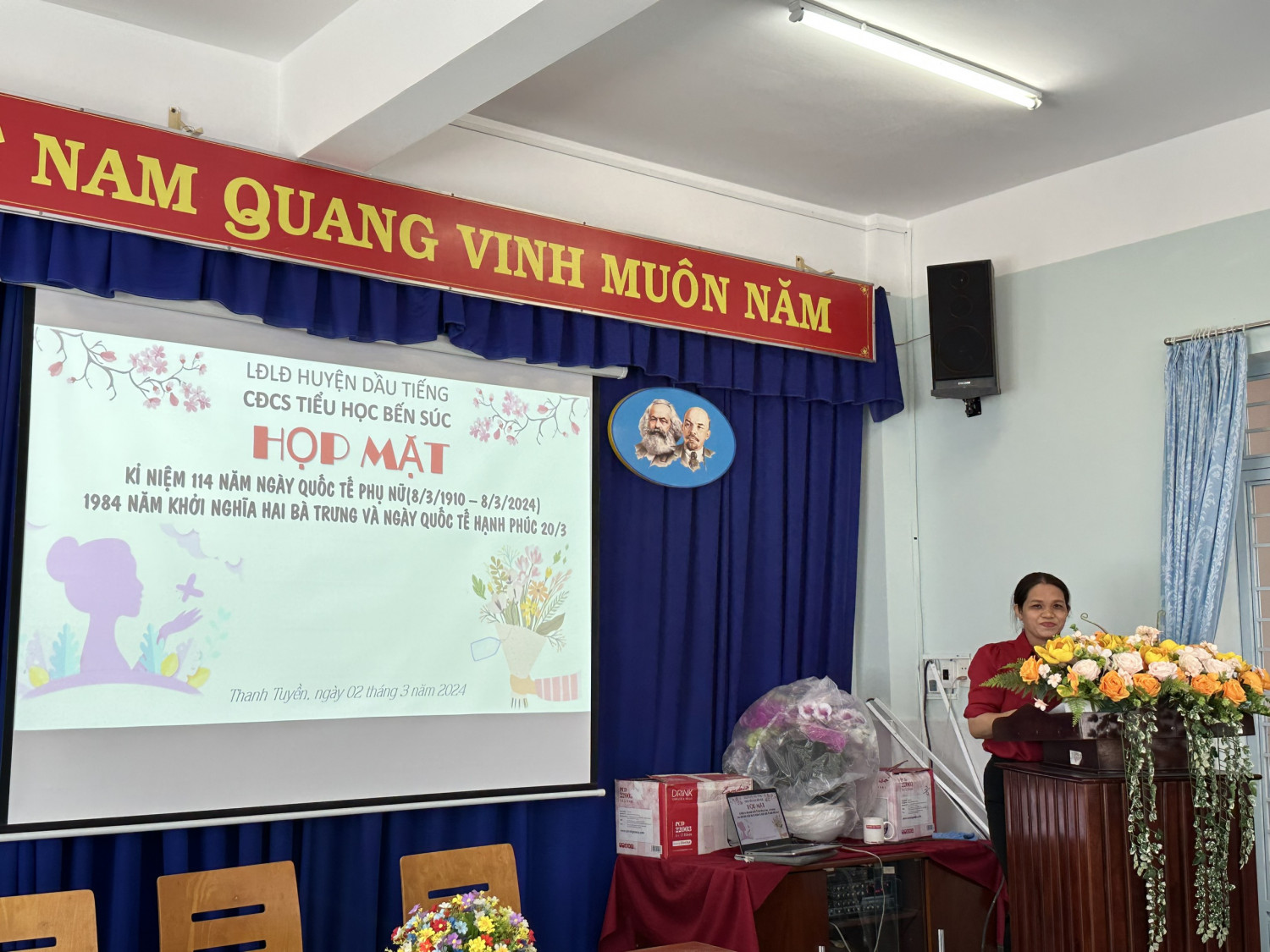 Hoạt động chào mừng 114 năm ngày Quốc tế phụ nữ (8/3/1910 – 8/3/2024), 1983 năm Khởi nghĩa Hai Bà Trưng và ngày Quốc tế hạnh phúc 20/3