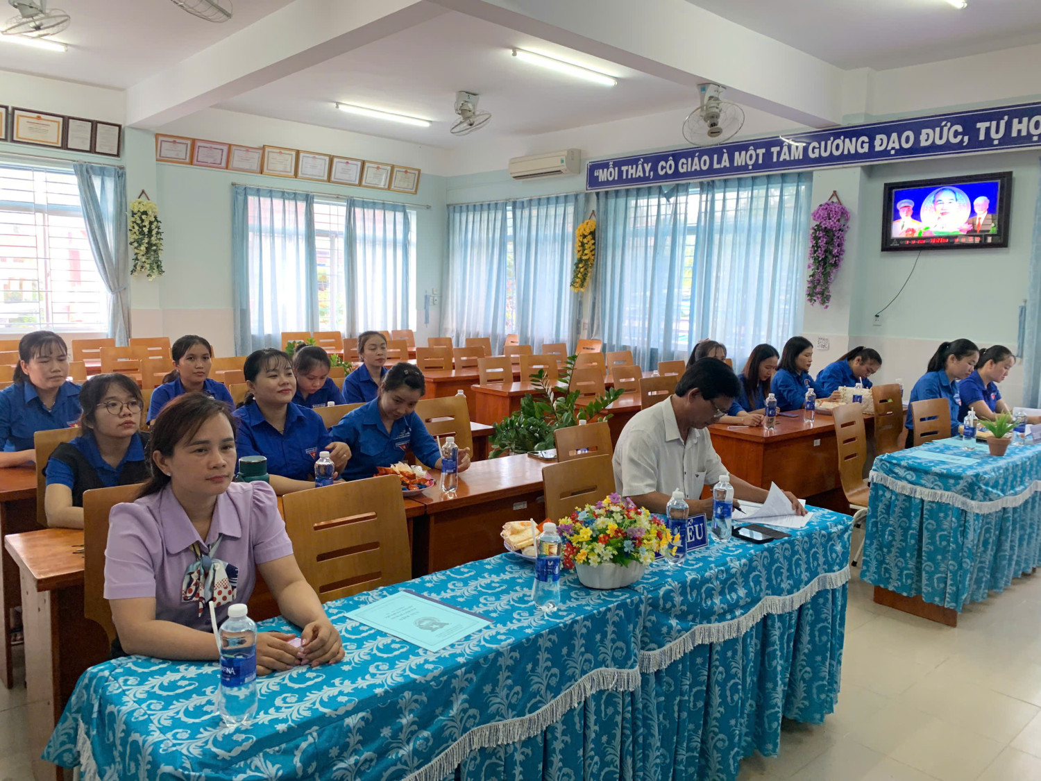 Đại hội Chi Đoàn trường Tiểu học Bến Súc nhiệm kỳ 2025-2026